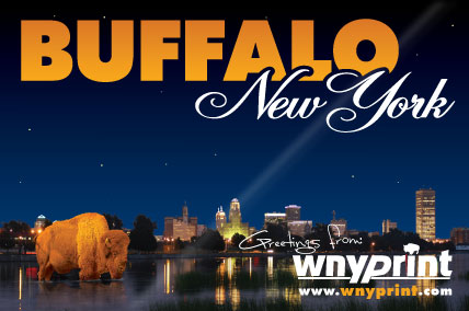 WNY Print Buffalo Postcard image